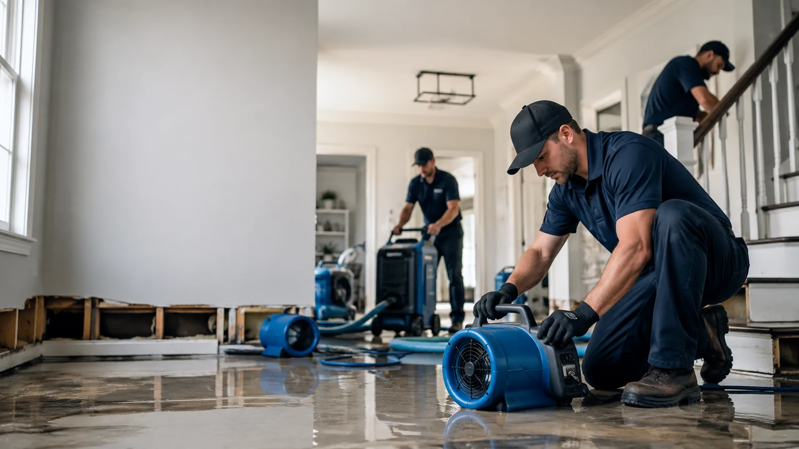 Water Damage Restoration in Castleton, IL near me